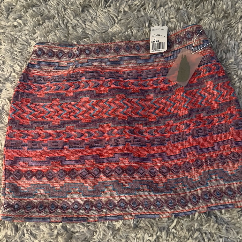 Forever 21 colorful aztec skirt.